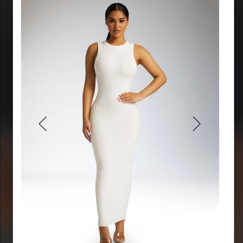 NAKED WARDROBE SNATCHED ESSENTIAL DRESS